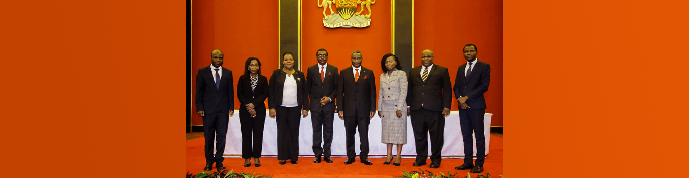 Swearing in ceremony for  Chief Justice Hon Justice RR Mzikamanda SC and newly  appointed Judges