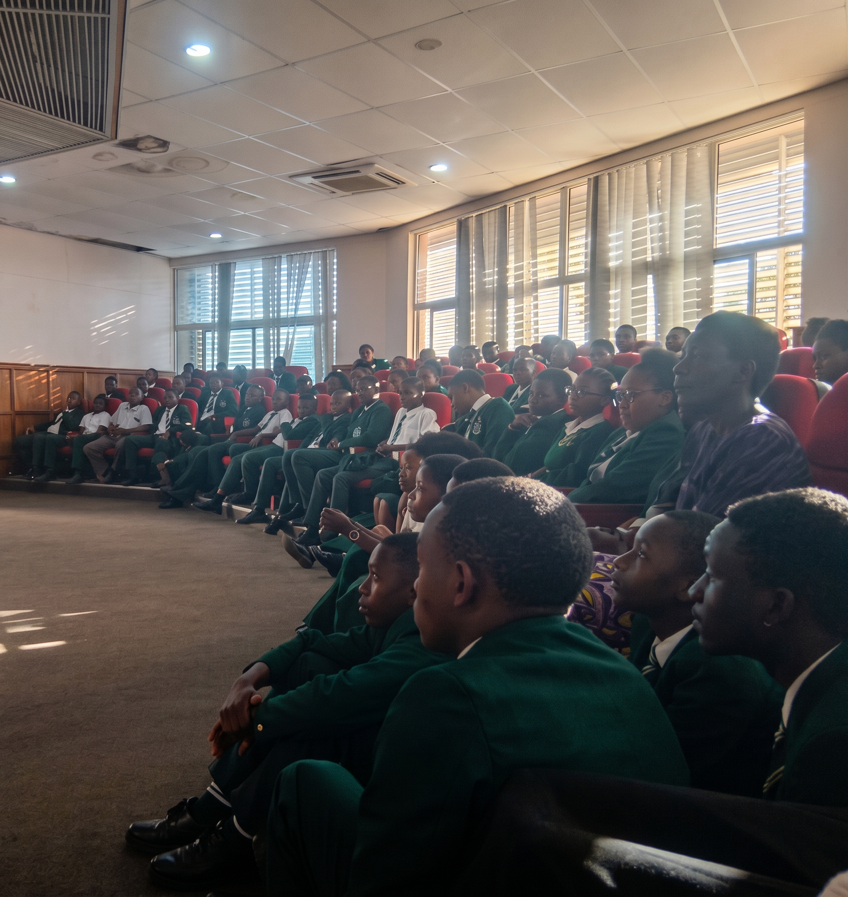 Bishop Mtekateka Students Visit the Judiciary