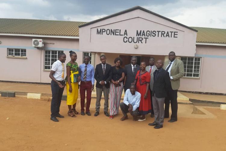 Honourable the Chief Justice Rizine Mzikamanda visits Mponela Magistrate Court: 23/11/2020